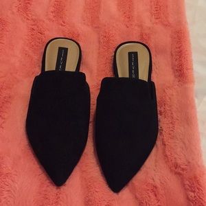 Black Steve Madden Mules